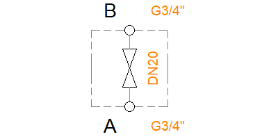 BKH-DN20-G3/4